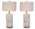 Pair of Shell Lamps
