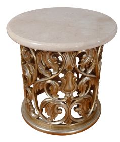 Platine Round Side Table