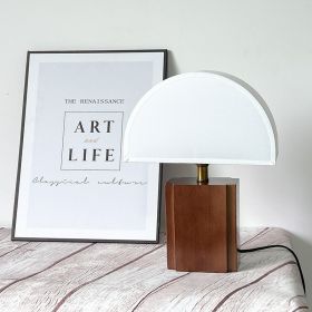 Middle Ages Popular Decorative Bedroom Table Lamp (Option: Beige-EU)