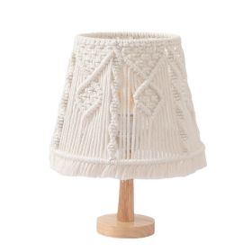 Nordic Style Hand-woven Table Decorative Bedroom Bedside Lamp (Option: Style A-EU)